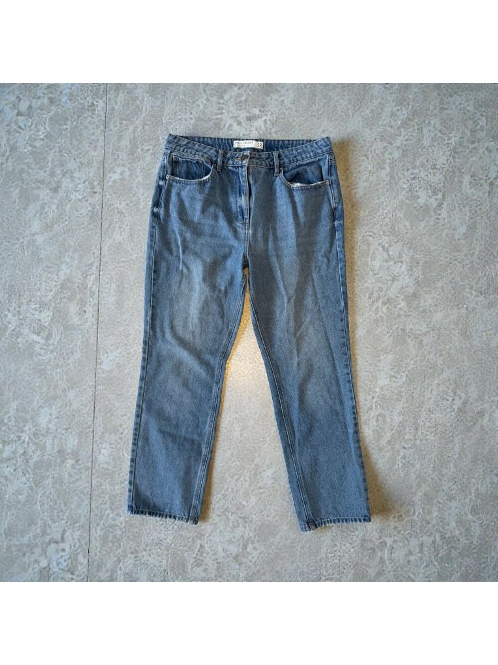 NEXT Women's Ankle Straight High Rise Denim Jeans Size 12